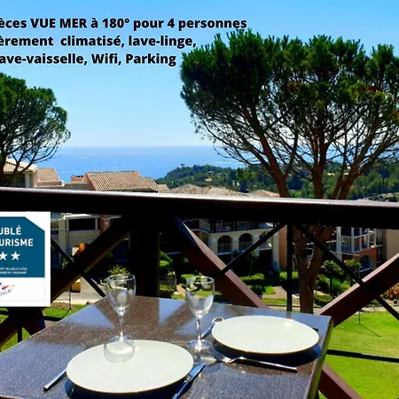 Apartmán Nid D'azur A Cap Esterel - Cote D'azur - Vue - Climatise - Piscines